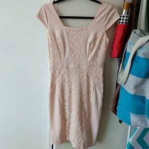 The Limited blush dress